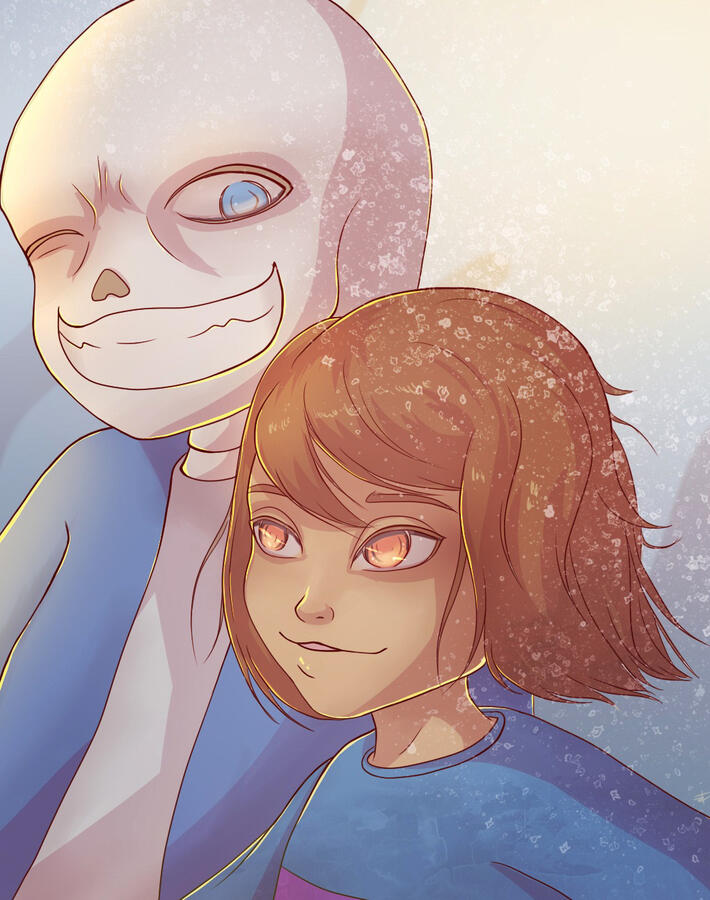 Sans &amp; Frisk - Undertale