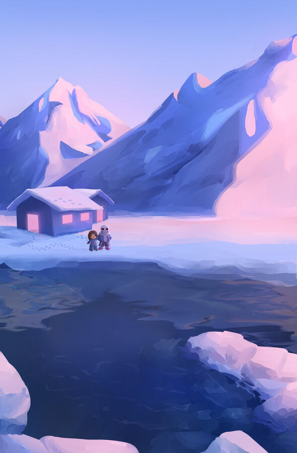 Sans & Frisk - Undertale